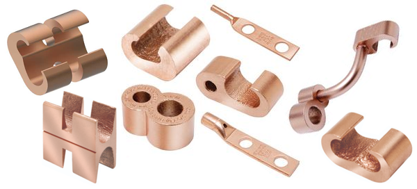 Copper Splicing Grounding Hardware